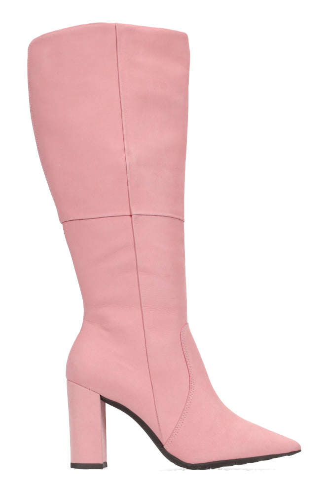 Hey Monday Kelsey Pointed Boot Pink