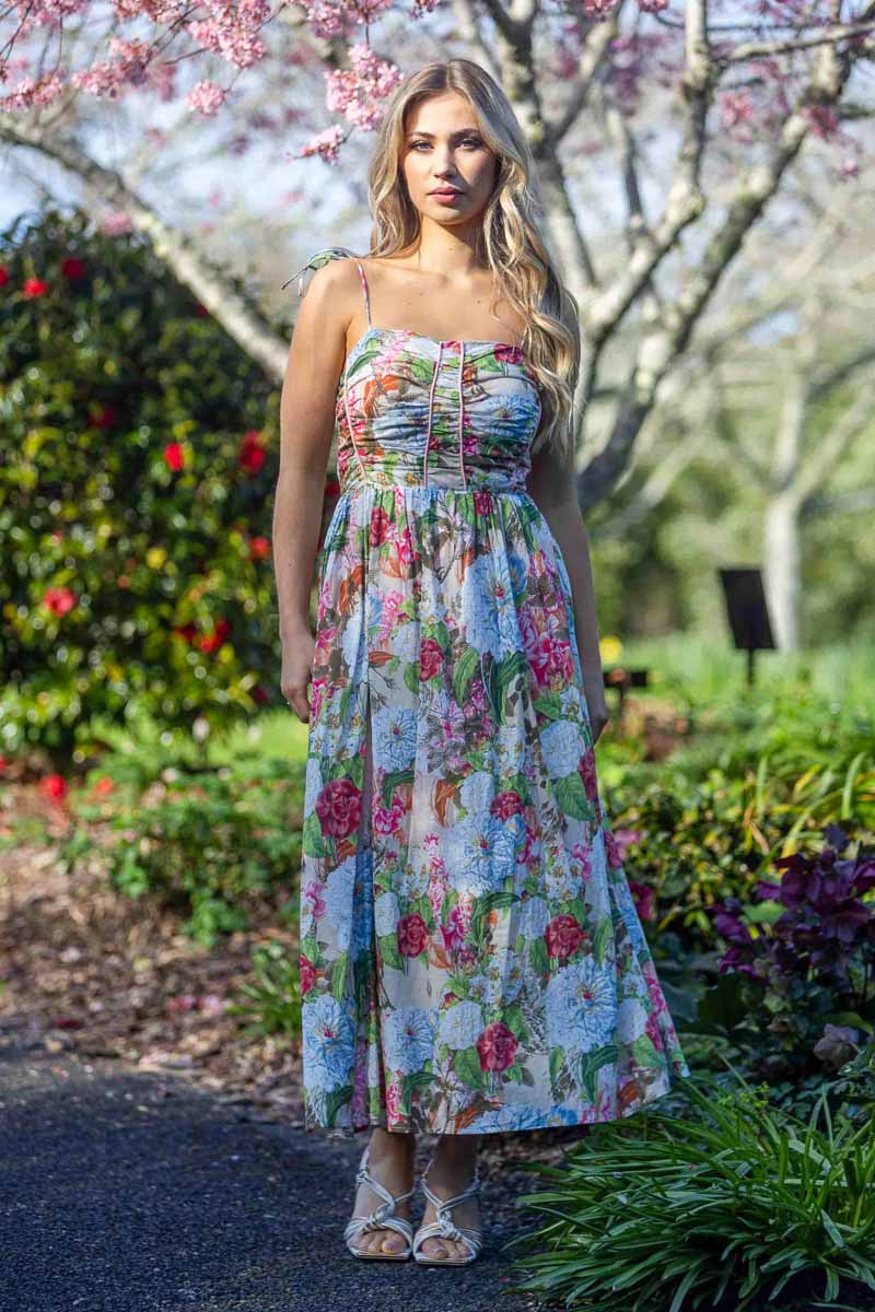 Augustine Hayley Maxi Dress – ROSSELLINI + SHINE