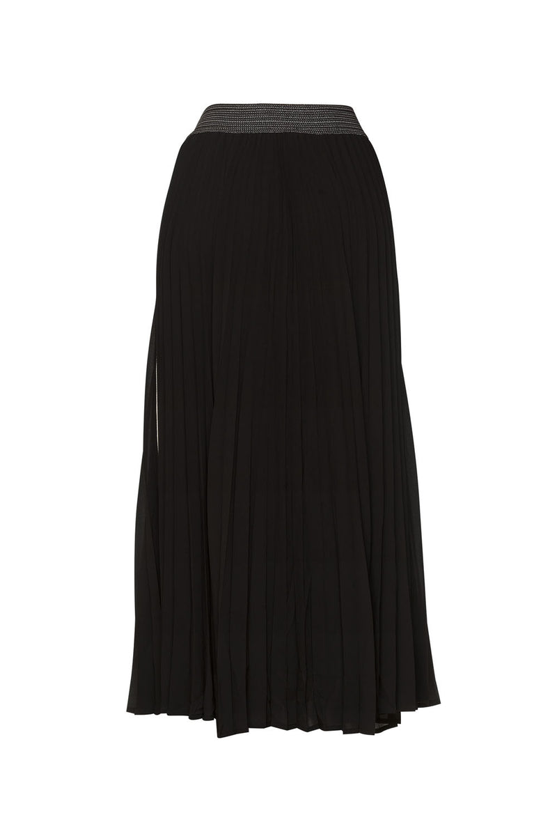 Madly Sweetly Just Pleat It Skirt - Black