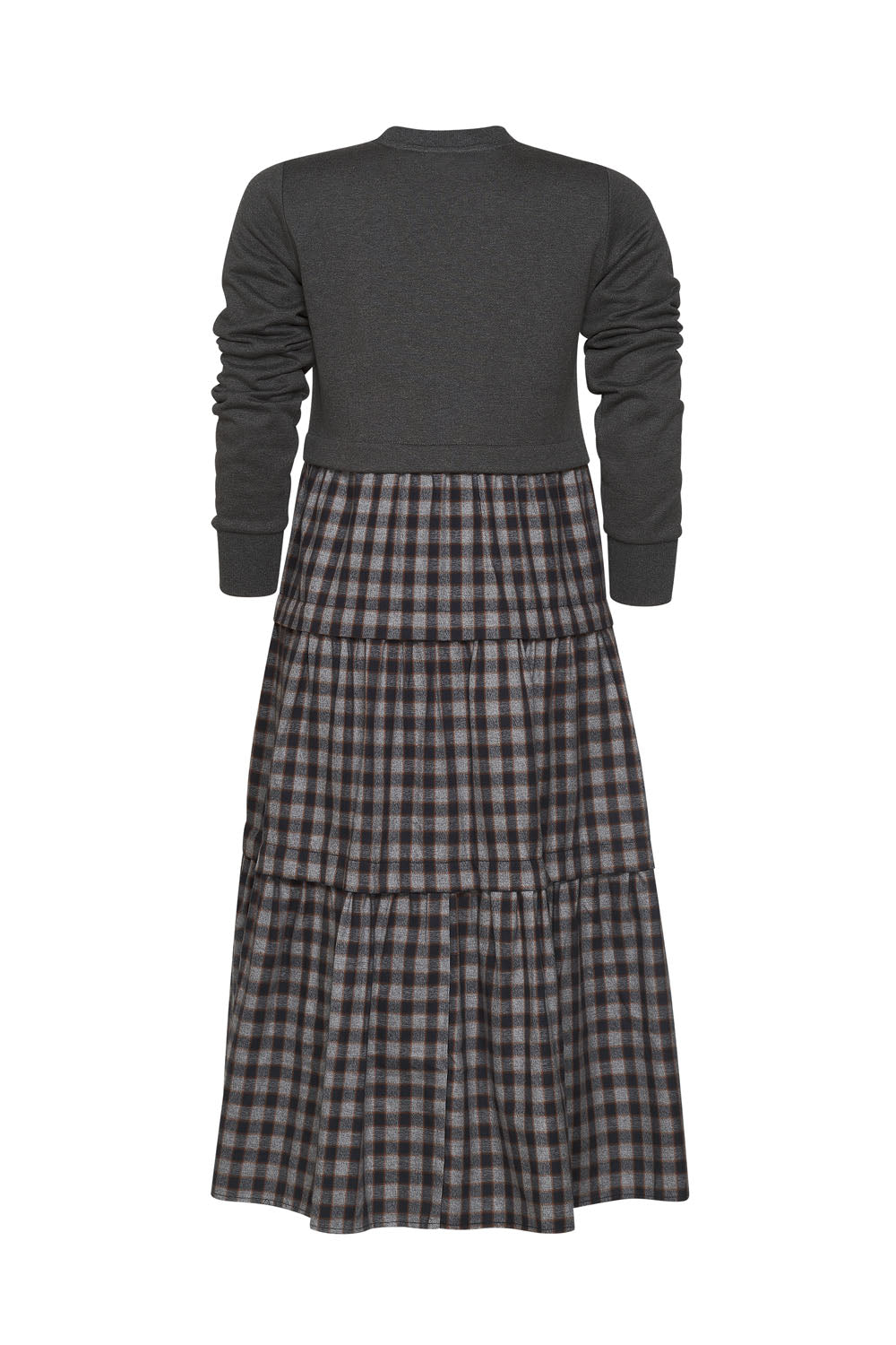Madly Sweetly Check Me Out Dress Coal Check