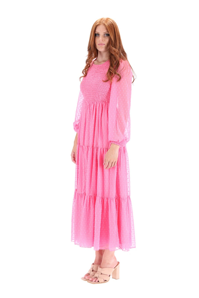 Augustine Rachel Dress-Pink Sparkle