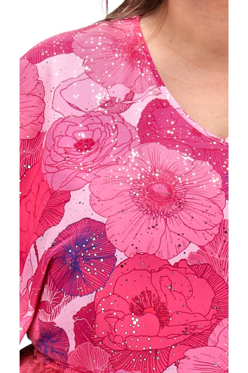Stella Royal kayden Kaftan Dress - Pink