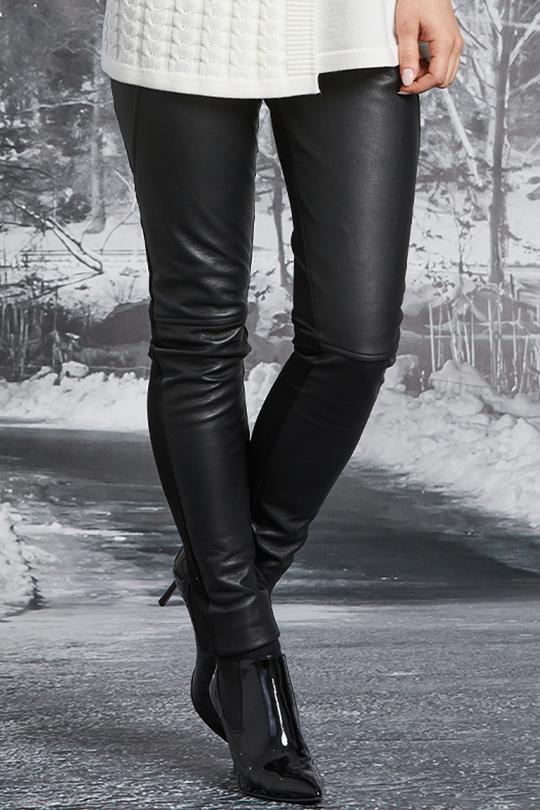 Paula Ryan Eco Leather Roma Stirrup Legging – SHINE + ROSSELLINI