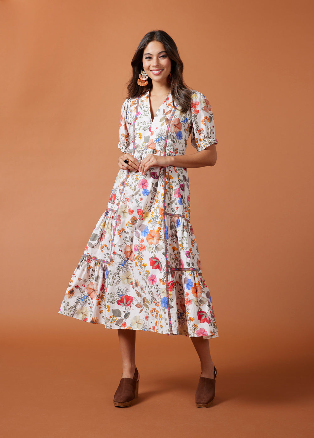 Jupe Femme à Fleurs - Marque Cotswold Collections - Taille 22 Jupe Femme à Fleurs - Marque Cotswold Collections - Taille 22