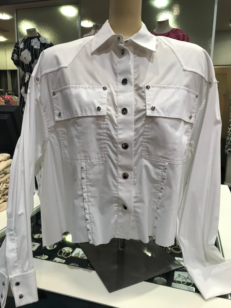 Diesel C-CHAKA SHIRT WHITE