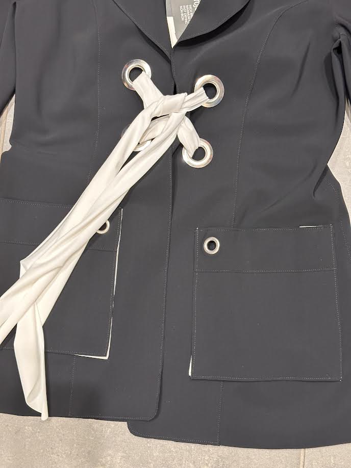 Paula Ryan Eyelet Jacket