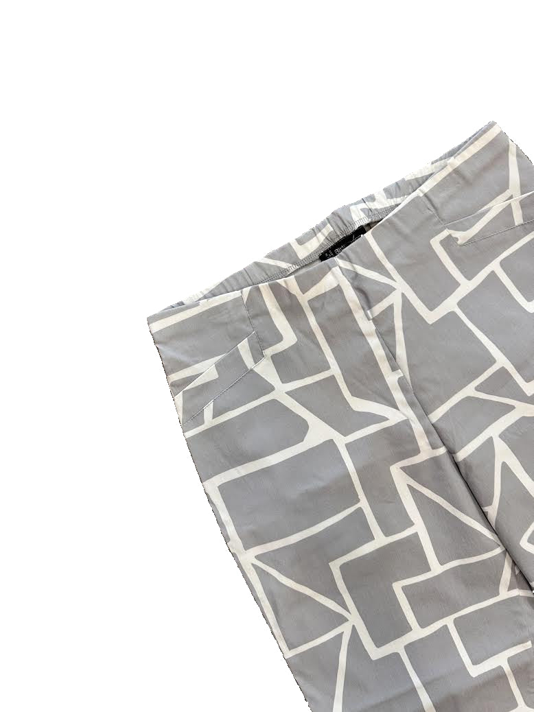 Bittermoon Capri Pant - Grey Puzzle