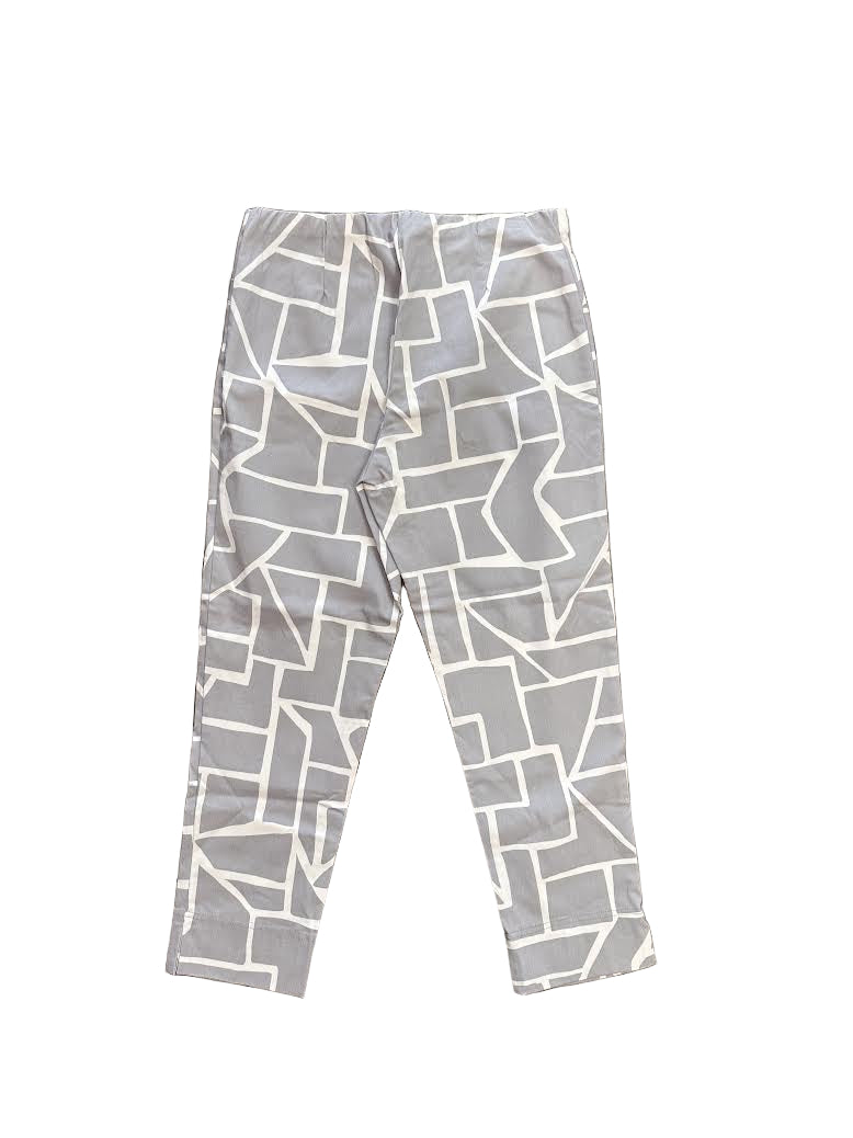 Bittermoon Capri Pant - Grey Puzzle