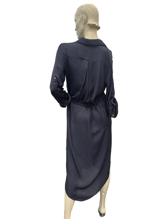 Paula Ryan Utility Shirtdress - Ink