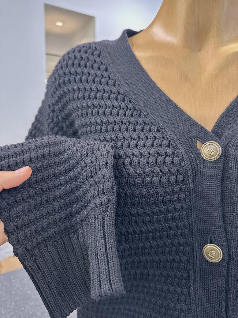 Juliette Hogan Regal Cardi - Black