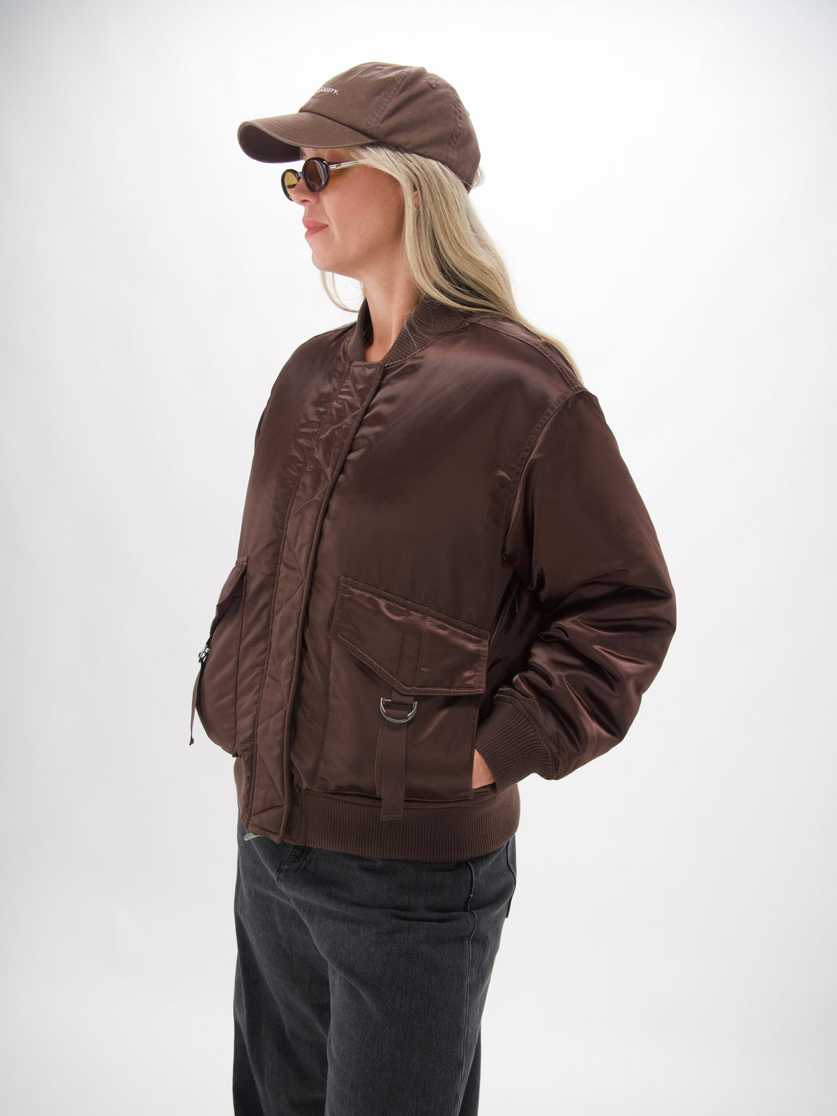 Foxwood Lucy Bomber - Coffee