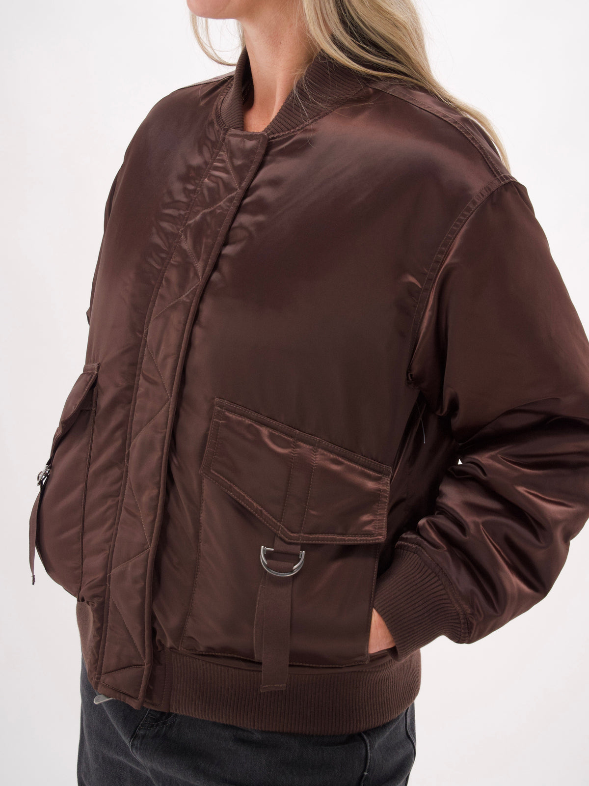 Foxwood Lucy Bomber - Coffee