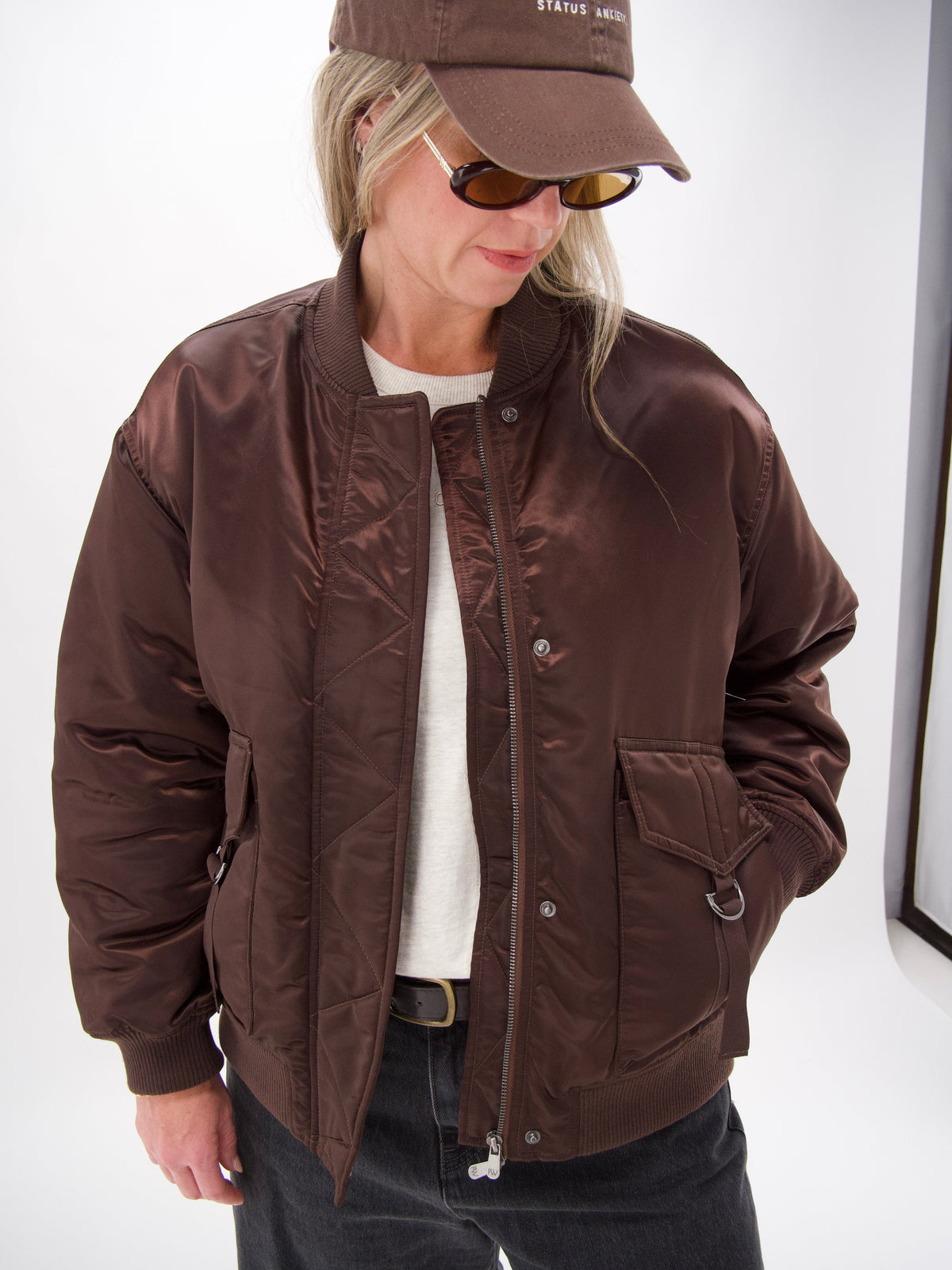 Foxwood Lucy Bomber - Coffee