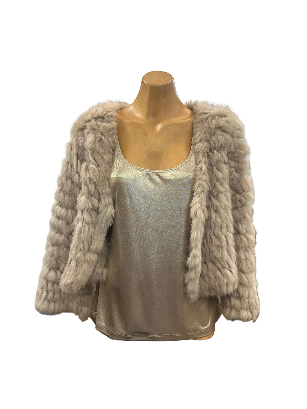 Studio S Fur Bolero - Champagne