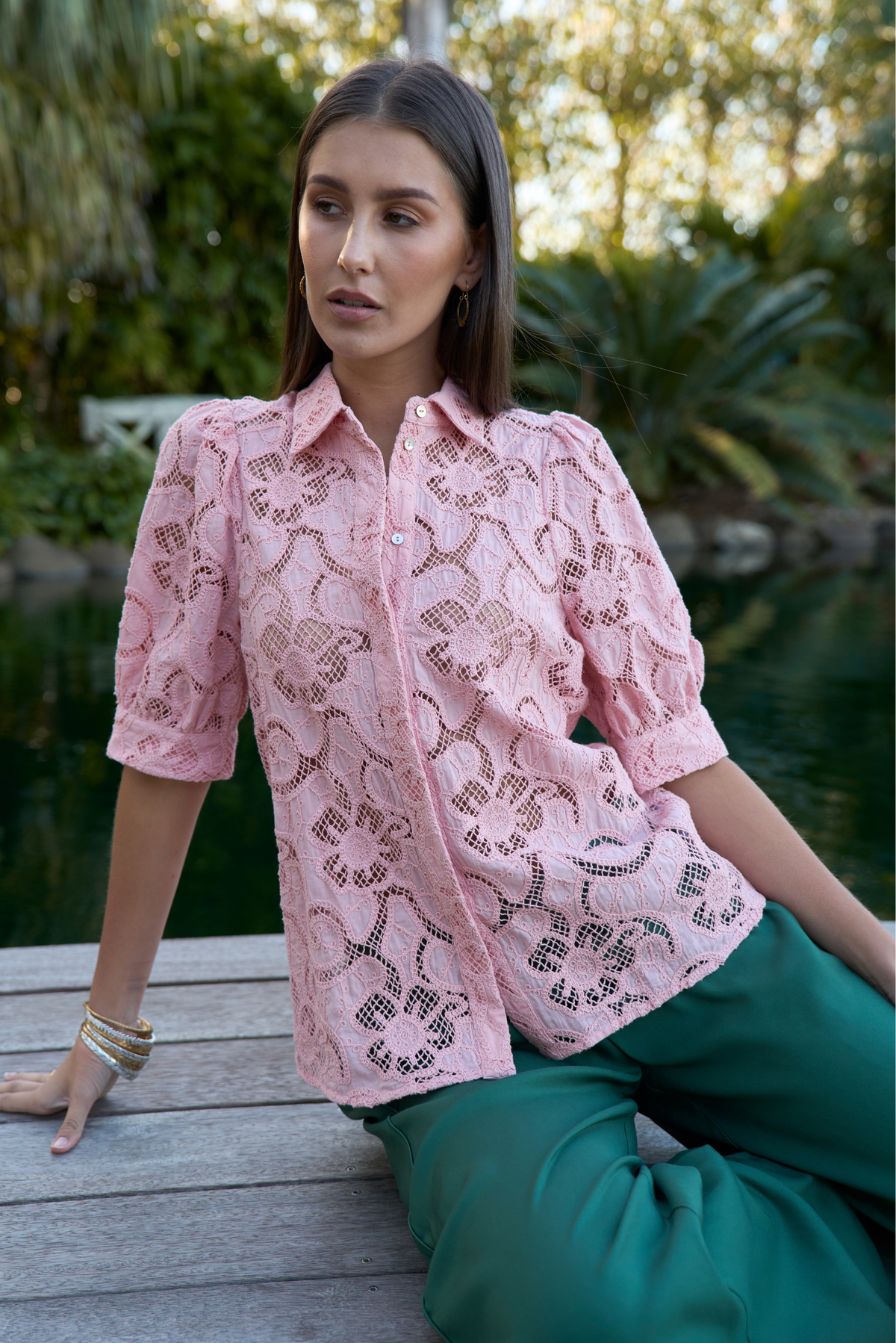 Loobies Story Moonstone Shirt Coral