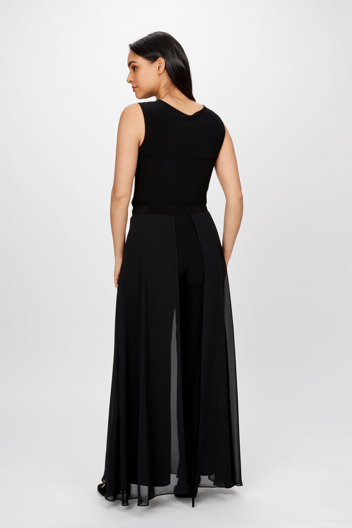 Frank Lyman Chiffon Overlay Trouser