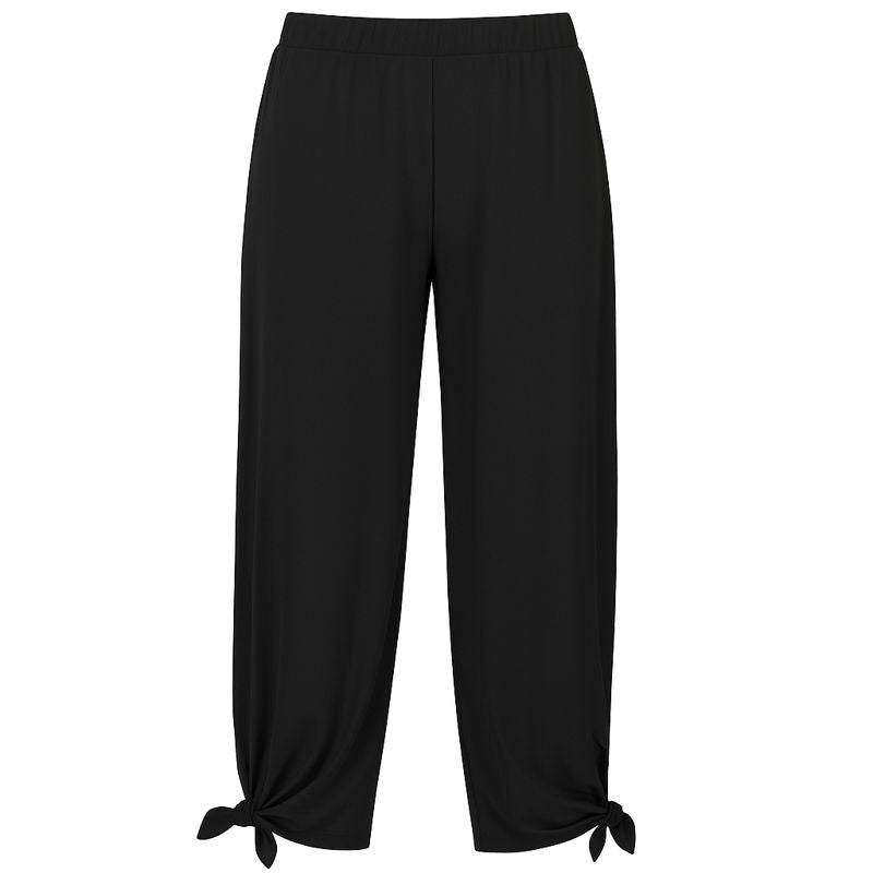 Bittermoon Tie Hem Pant - Black