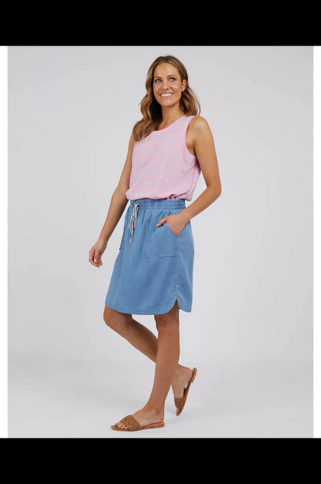 Side Ruched Skirt