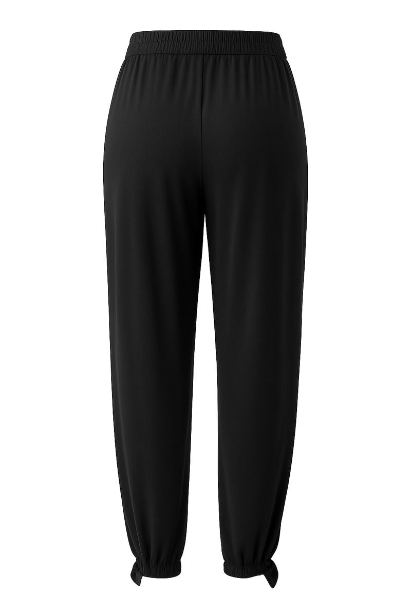 Bittermoon Tie Hem Pant - Black