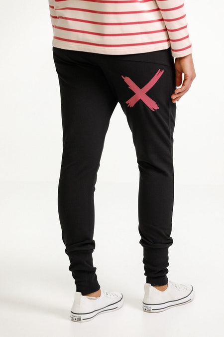 Home Lee Relaxer Pants - Lightning With Black Cuffs