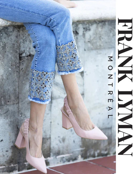 Frank Lyman Pink -Wear Two Way Jeans