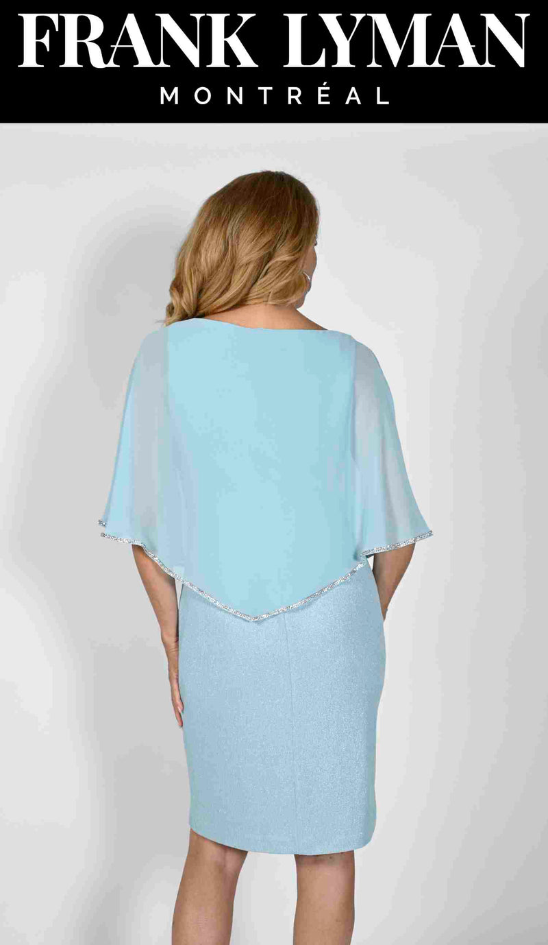 Frank Lyman Aqua Knit Dress