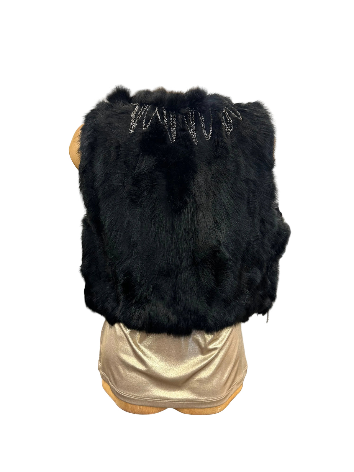 Loobie's Story Fur Vest - Black