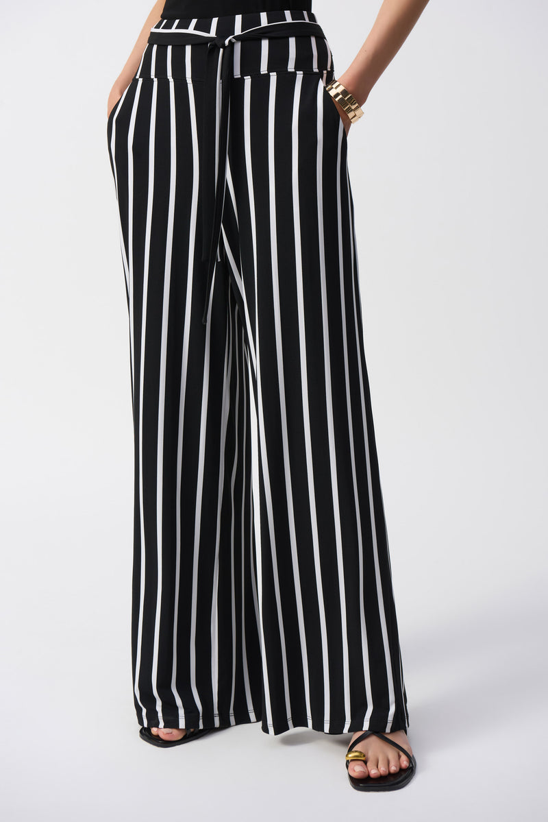 Joseph Ribkoff Silky Knit Wide-Leg Pants