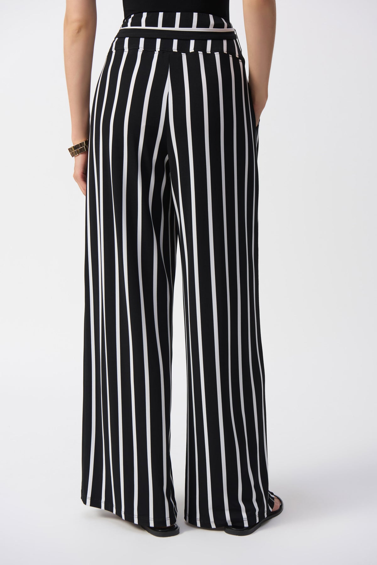 Joseph Ribkoff Silky Knit Wide-Leg Pants