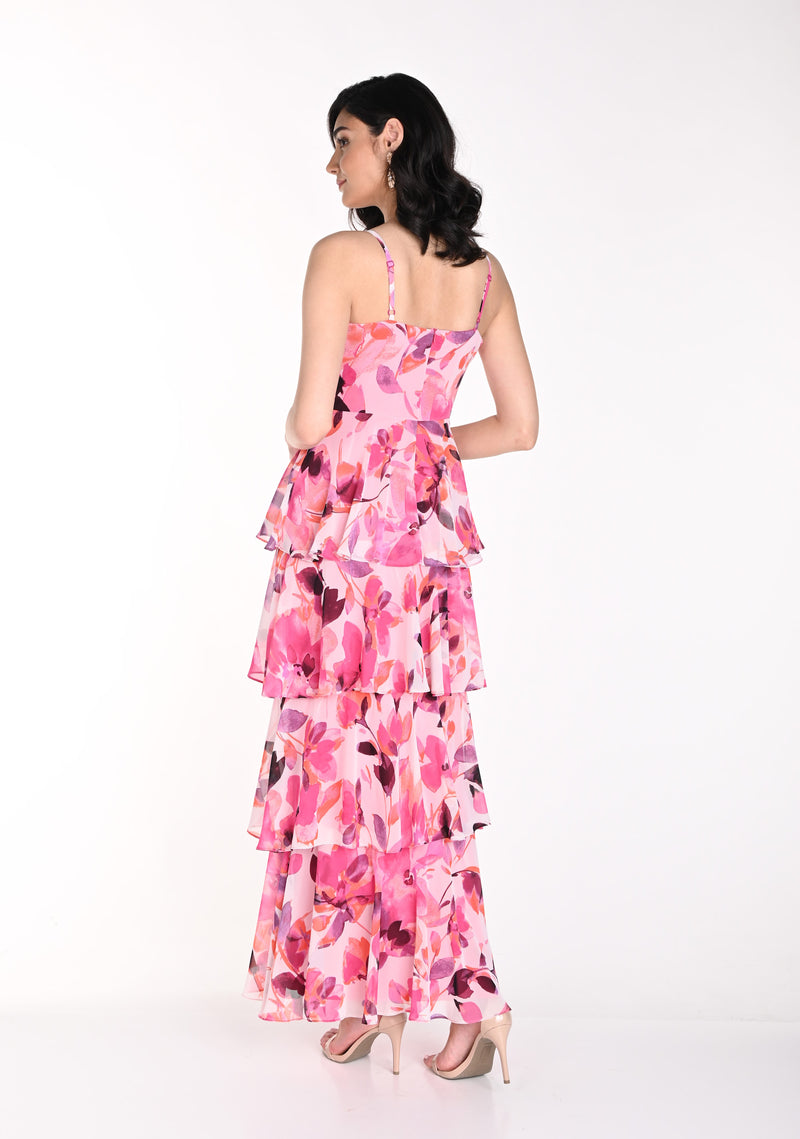 Frank Lyman Tiered Dress