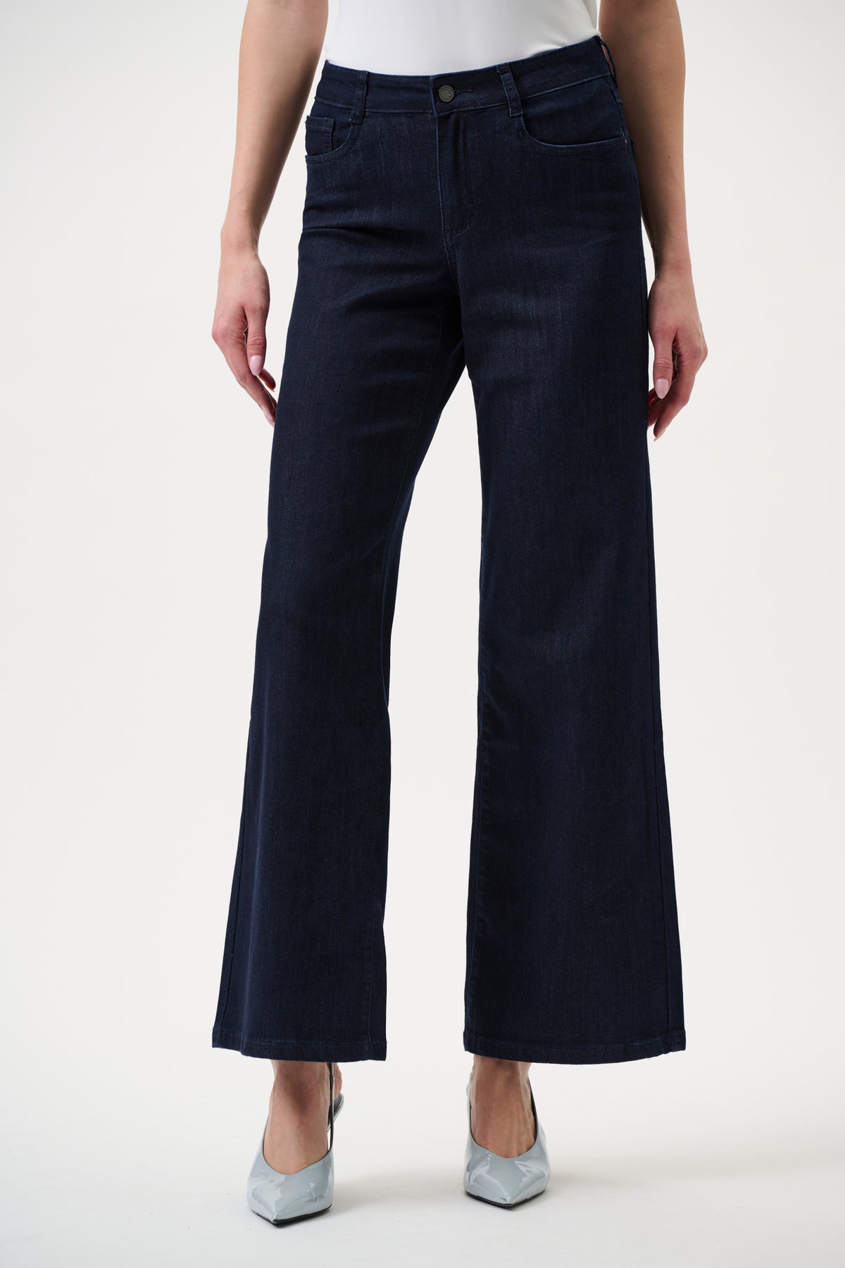 Joseph Ribkoff Astoria Wide-Leg Stretch Jeans