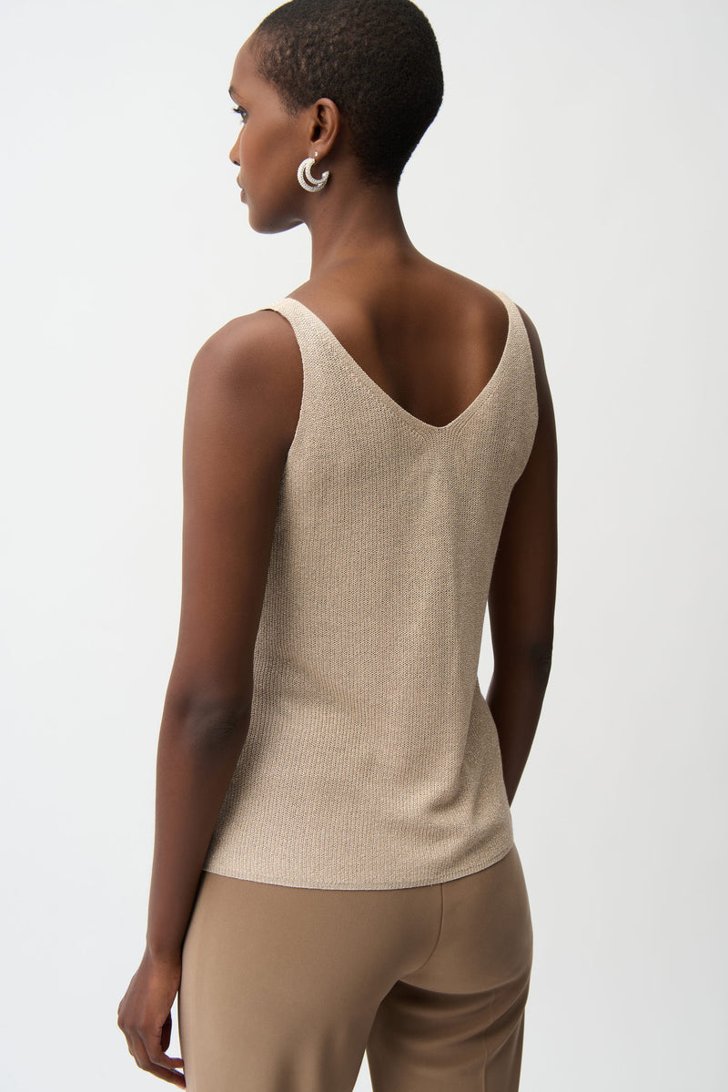 Joseph Ribkoff Metallic Camisole - Champagne