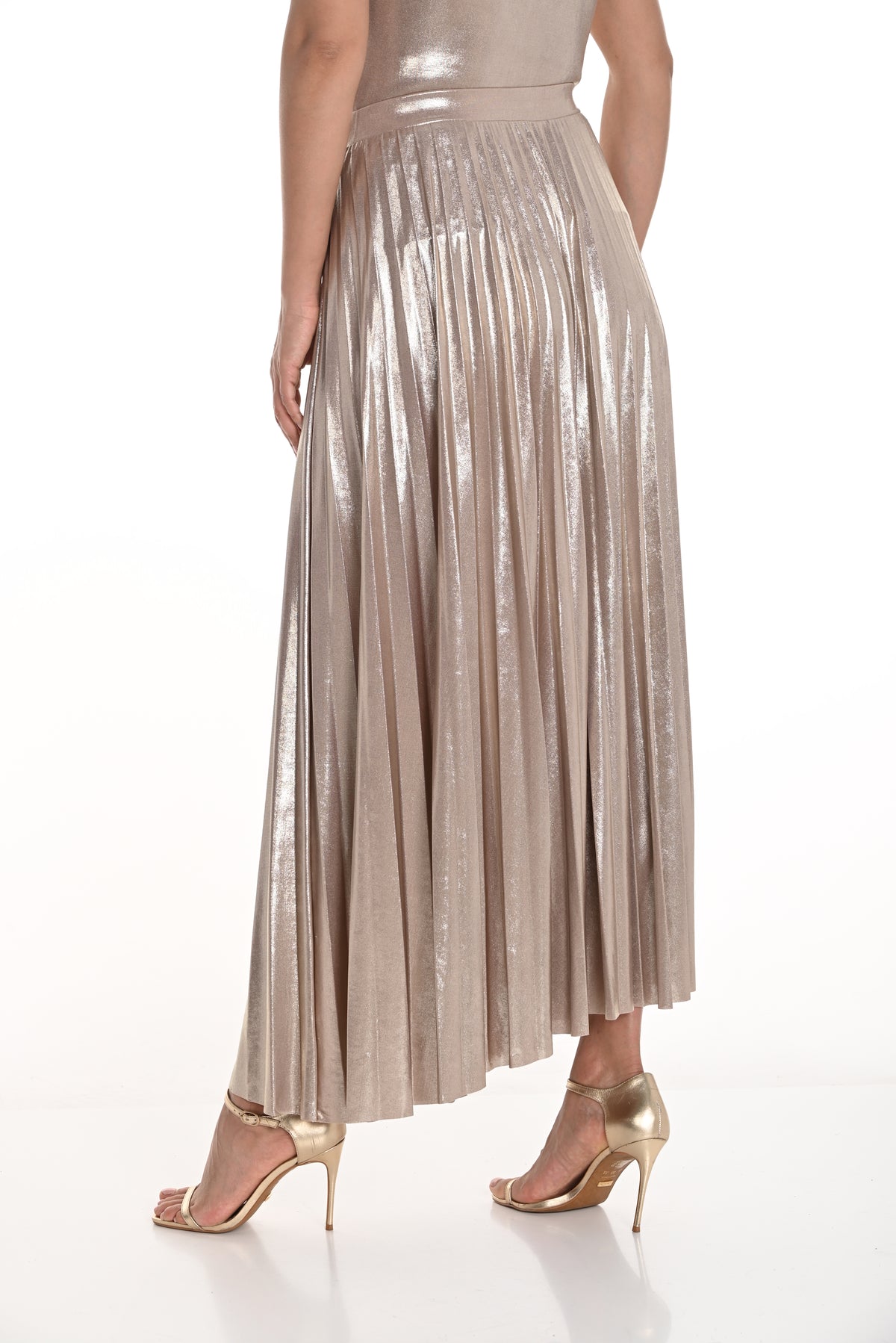 Frank Lyman Sparkly Skirt - Gold