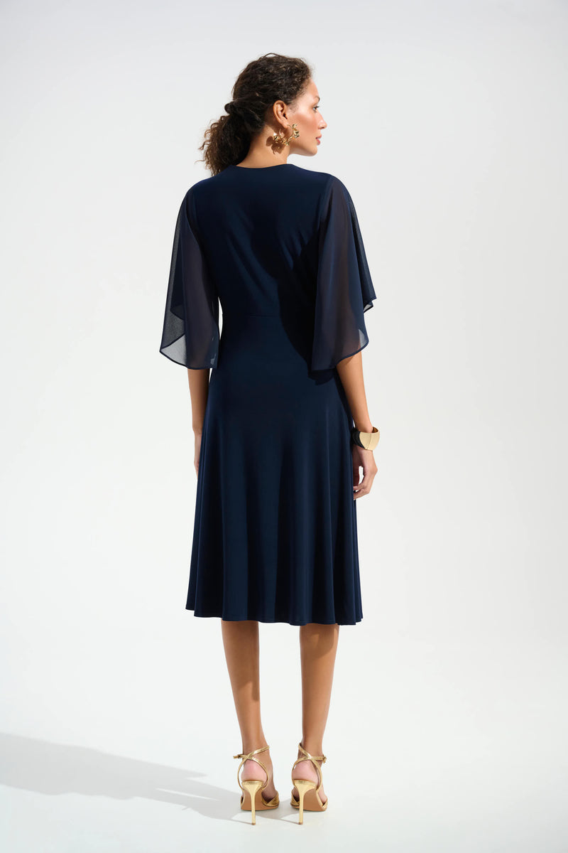 Joseph Ribkoff Fit & Flare Dress - Royal Sapphire