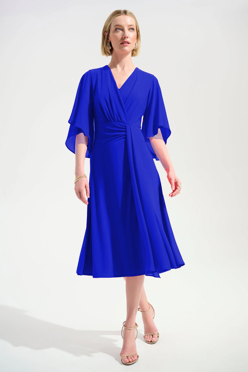 Joseph Ribkoff Fit & Flare Dress - Royal Sapphire