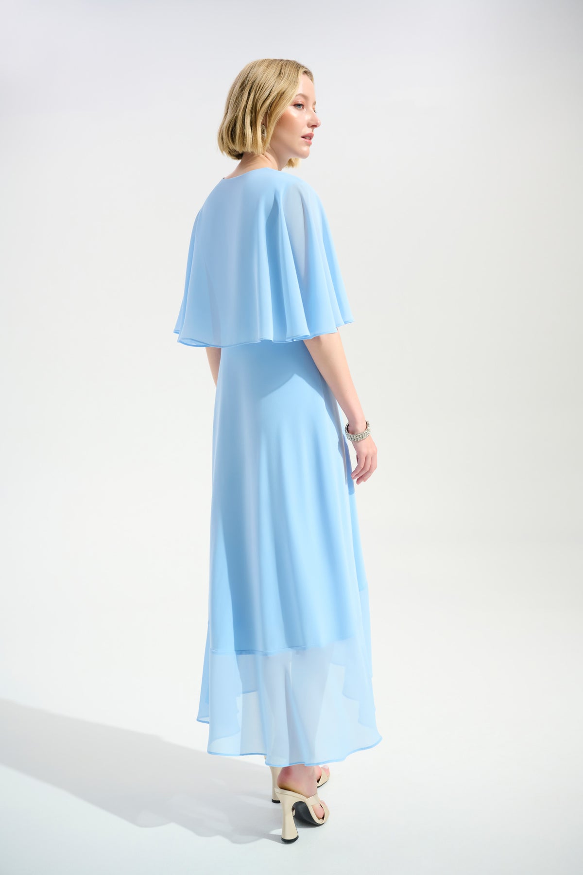 Joseph Ribkoff Silk Knit Wrap Dress - Royal Sapphire