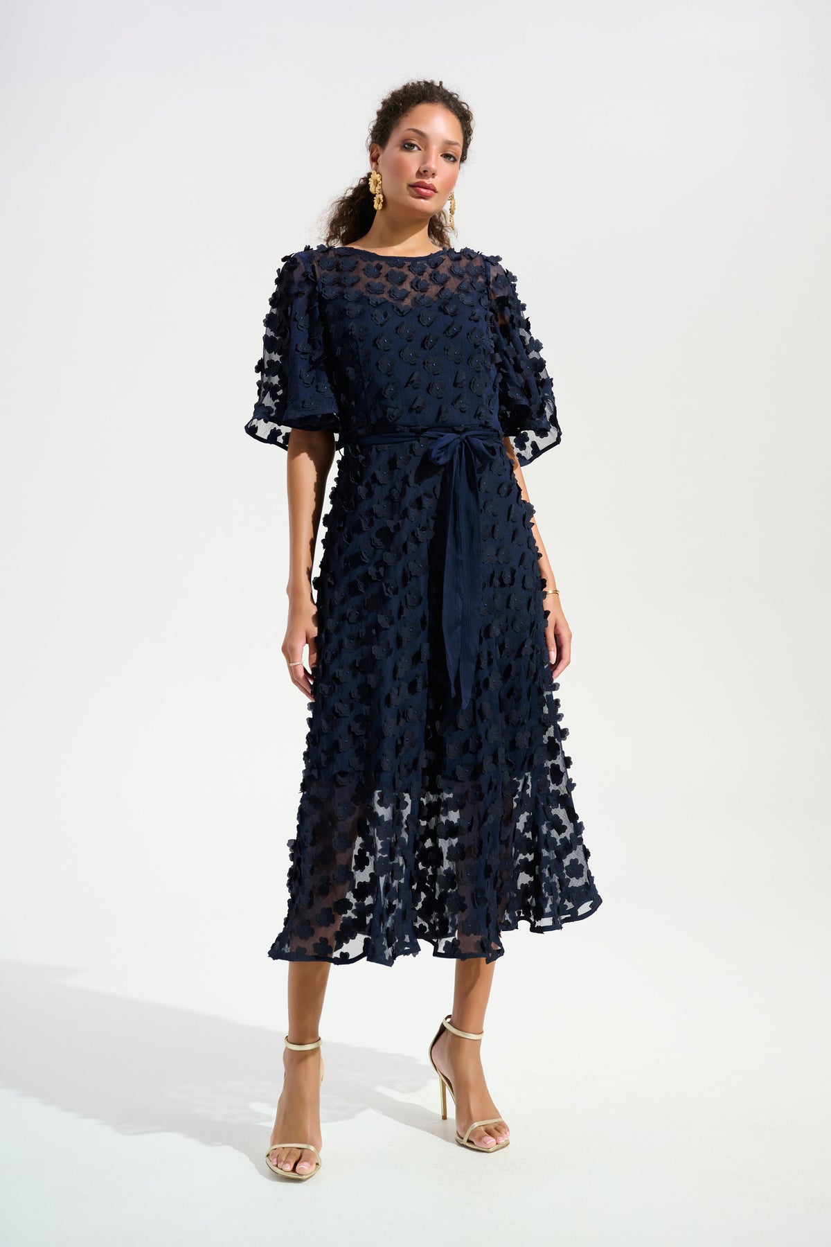 Joseph Ribkoff Fit & Flare Dress - Midnight
