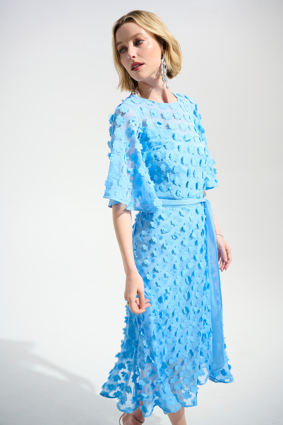Joseph Ribkoff Fit & Flare Dress ROSSELLINI + SHINE Joseph Ribkoff Fit & Flare Dress ROSSELLINI + SHINE