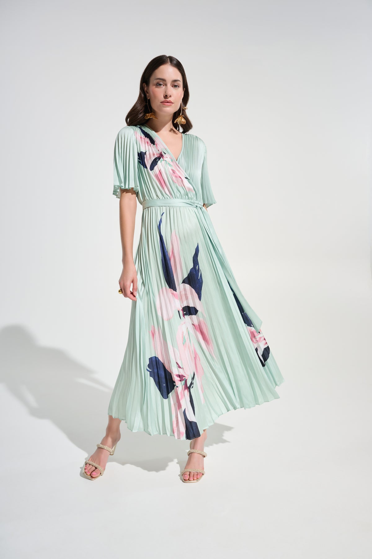 Joseph Ribkoff Fit & Flare Dress - Print ROSSELLINI + SHINE Joseph Ribkoff Fit & Flare Dress - Print ROSSELLINI + SHINE