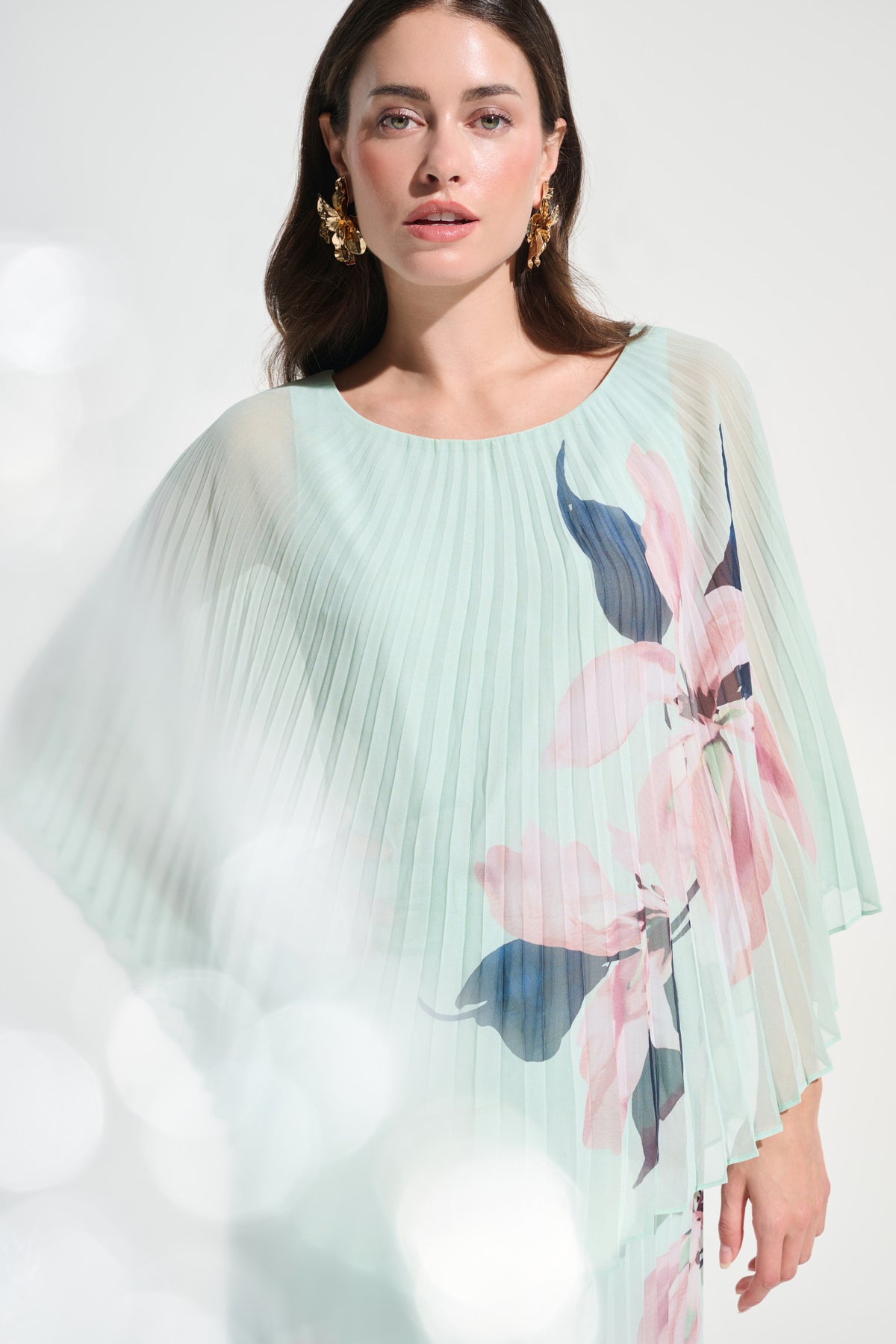 Joseph Ribkoff Chiffon Poncho Top
