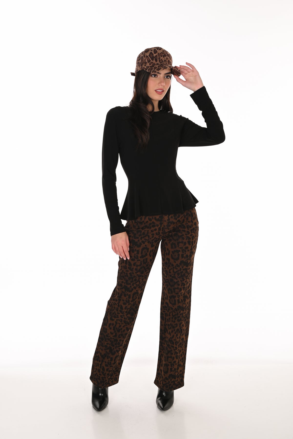 Frank Lyman Leopard Jean