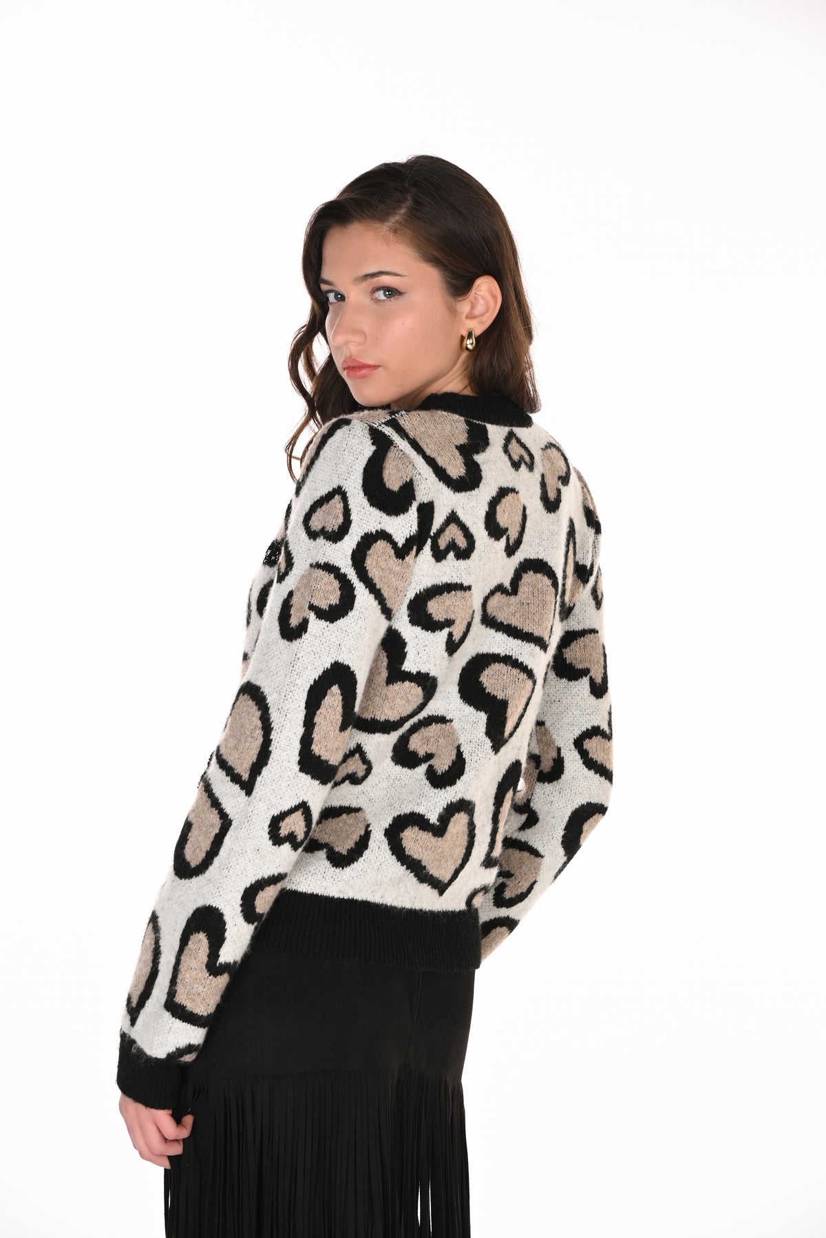 Frank Lyman Love Heart Sweater