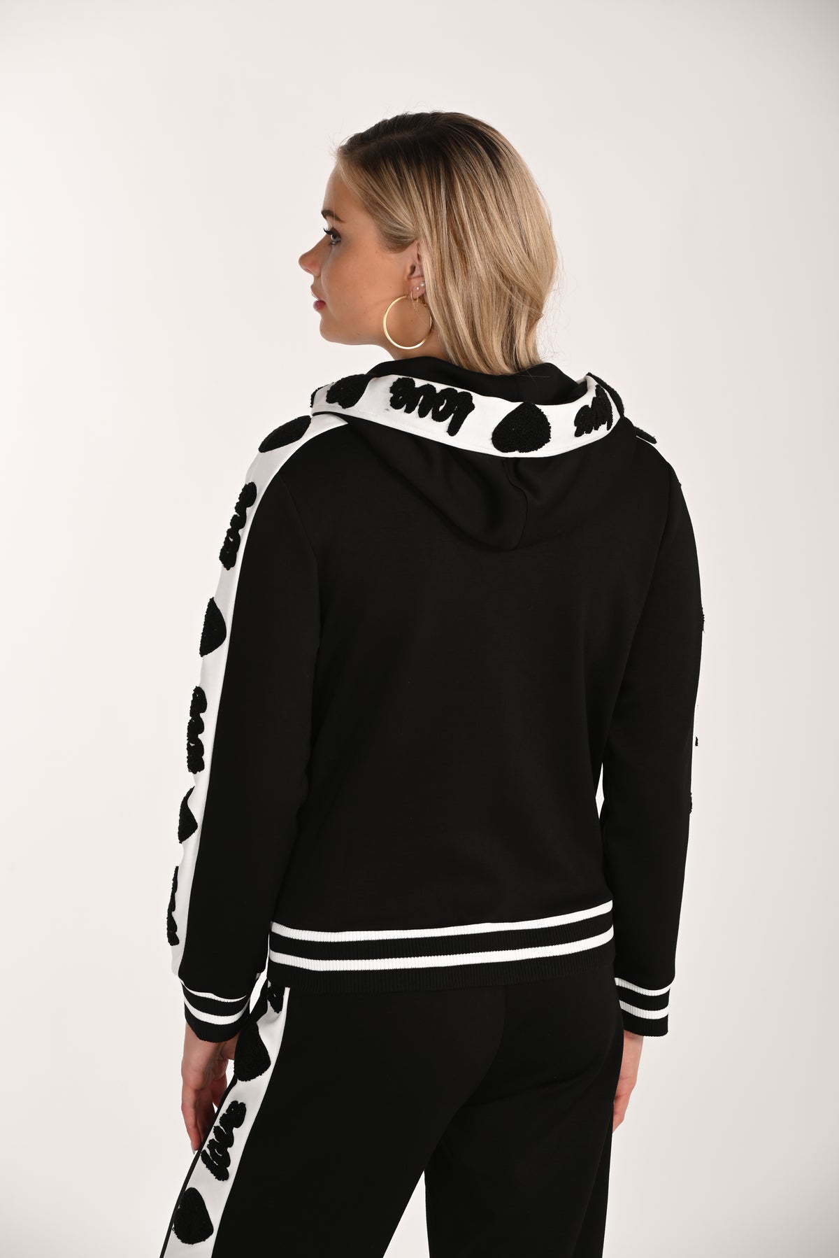 Frank Lyman Heart Panel Jacket