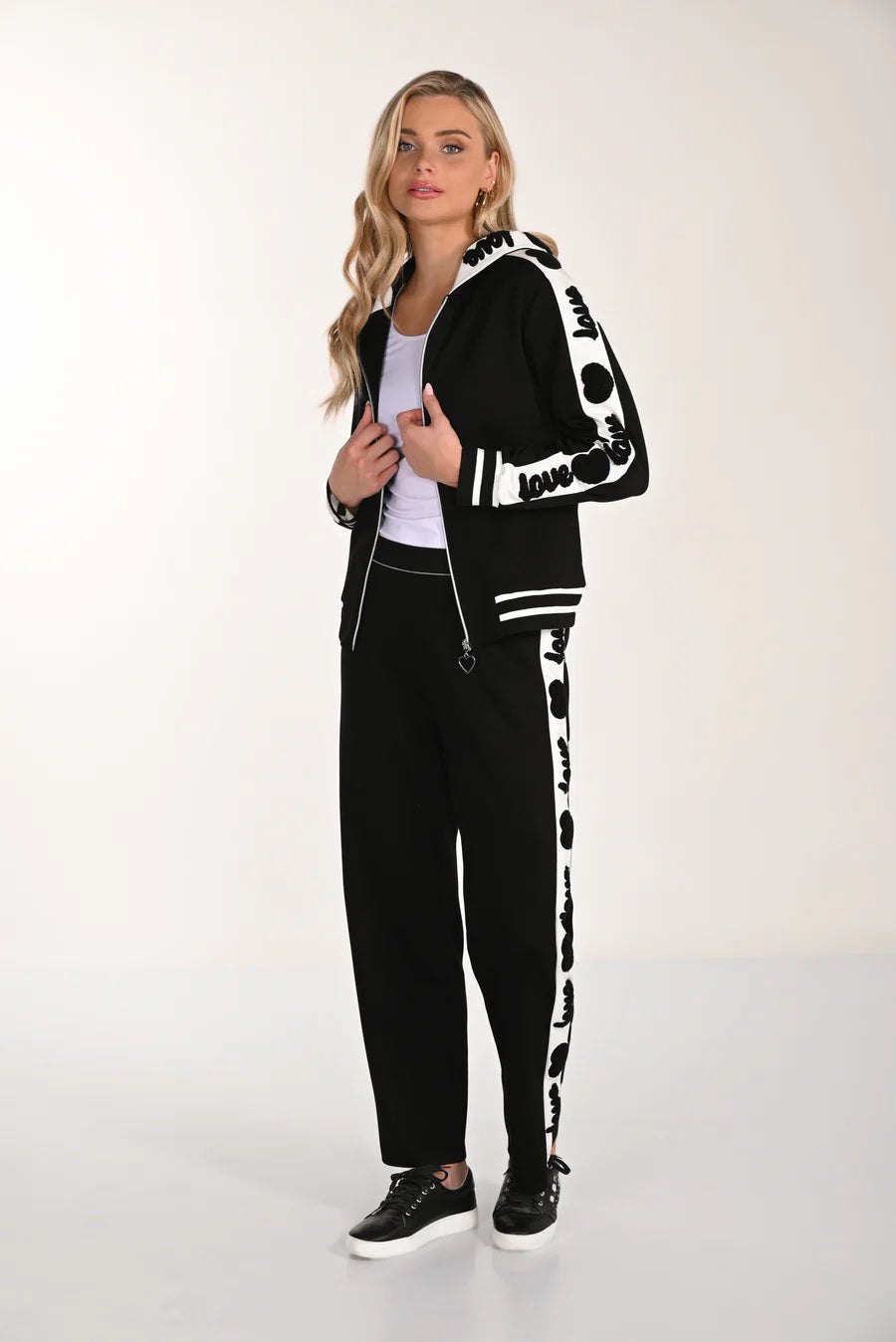 Frank Lyman Heart Panel Jacket