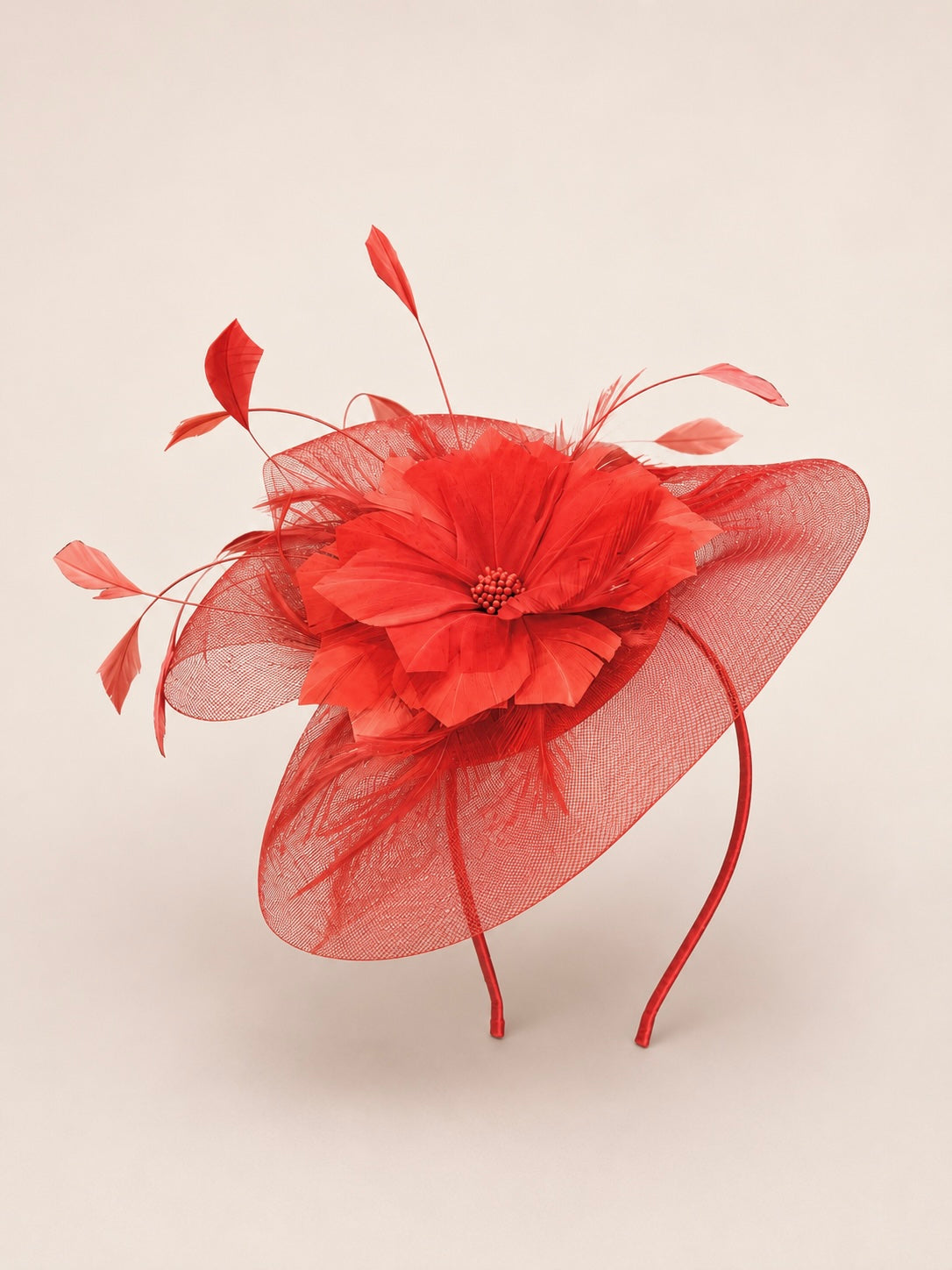 Snoxell Gwyther Salmon Statement Fascinator