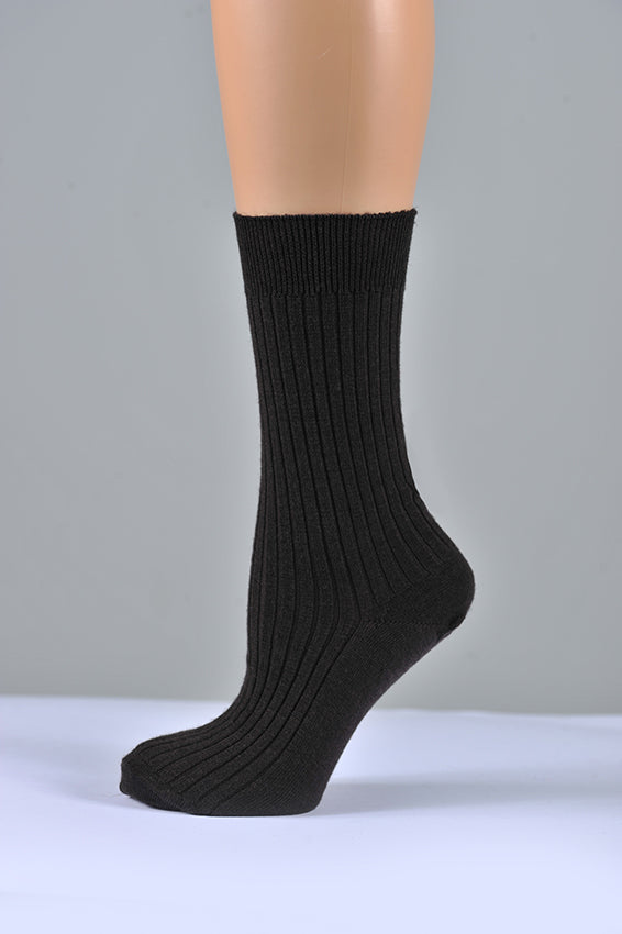 OroBlu Nikki Wool Sock - Black