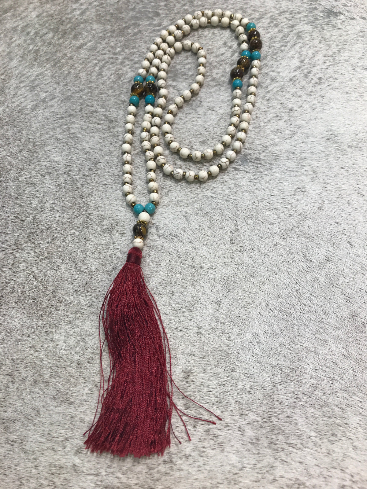 Mrs Pretty Boho Necklace - red