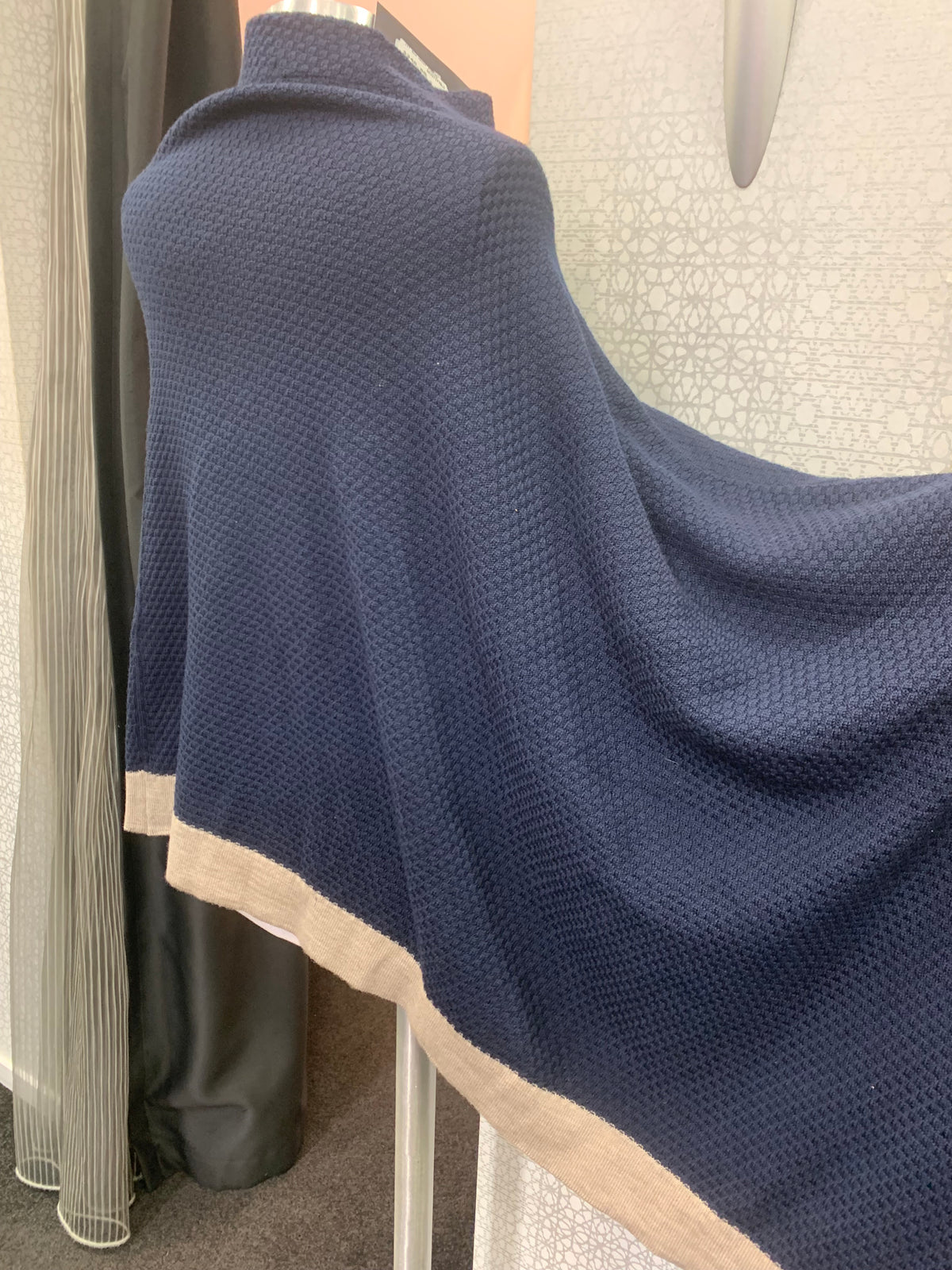 Ivy Blu Daisy Poncho Navy