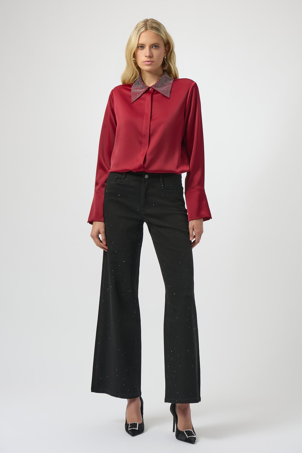 Joseph Ribkoff Flare Trousers