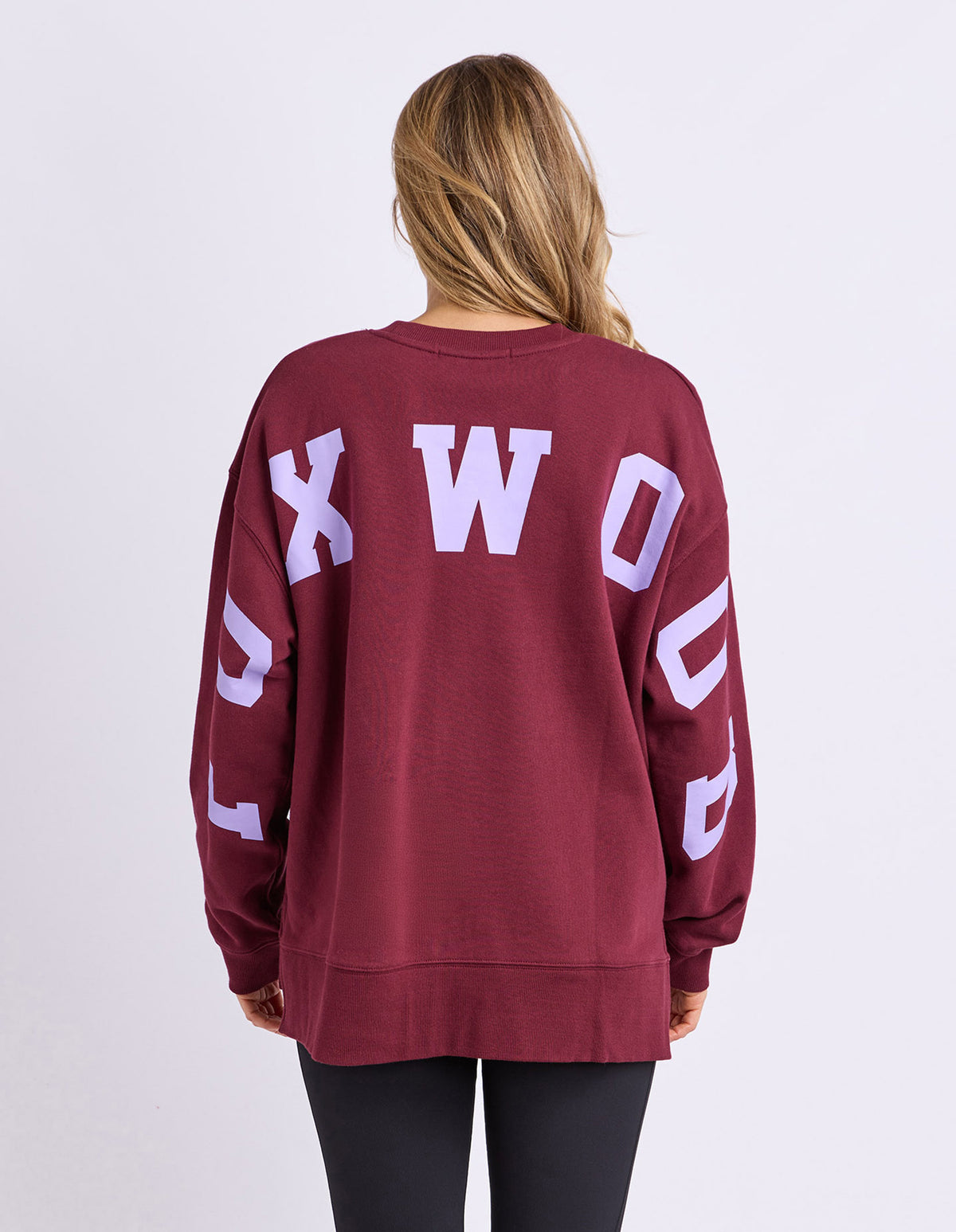 Foxwood Interval Crew - Burgundy